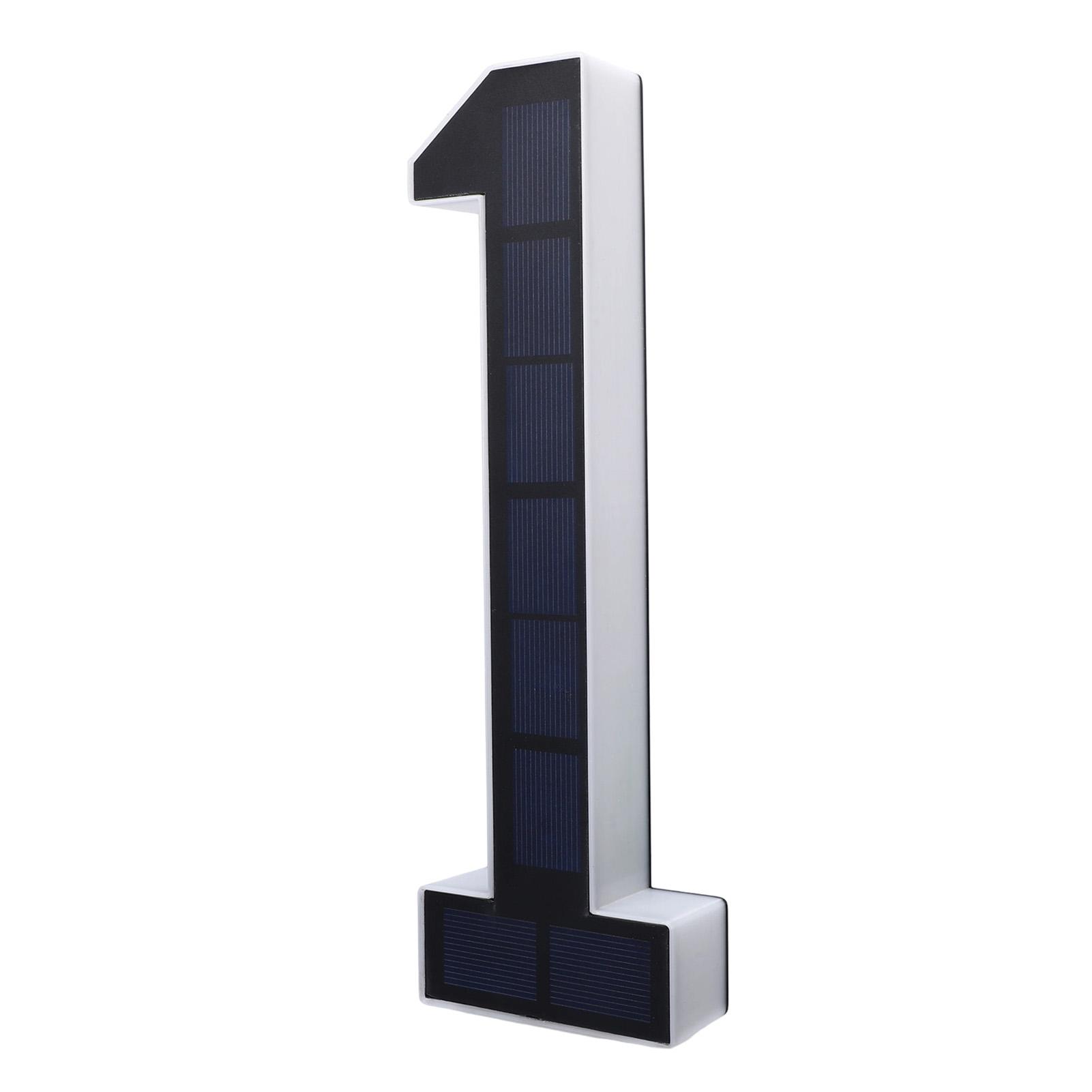 LED Solar Lighted House Number Outside Light Up Water Proof LED Modern Address Sign Backlit Illuminated Exterior Black
LED Solar Lighted House Number Outside Light Up Water Proof LED Modern Address Sign Backlit Illuminated Exterior Black