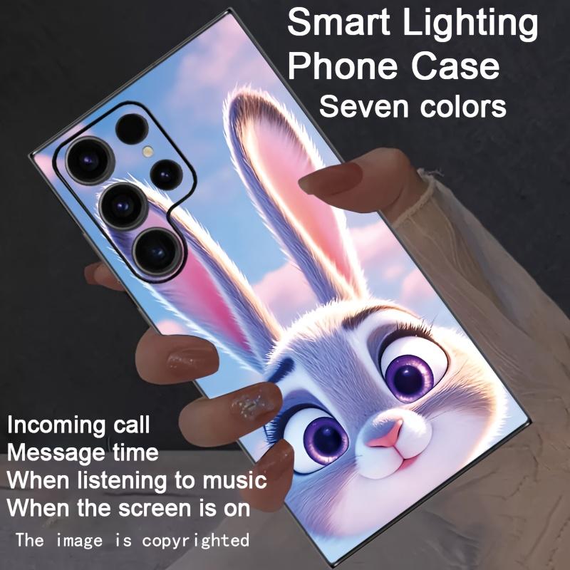Love Cute White Rabbit Cartoon Cover LED Flash For Samsung A16 A26 A36 A56 A17 S25 Ultra S24 Plus S23 S22 S21 S20 FE Glow Bumper S23 Ultra
Love Cute White Rabbit Cartoon Cover LED Flash For Samsung A16 A26 A36 A56 A17 S25 Ultra S24 Plus S23 S22 S21 S20 FE Glow Bumper S23 Ultra