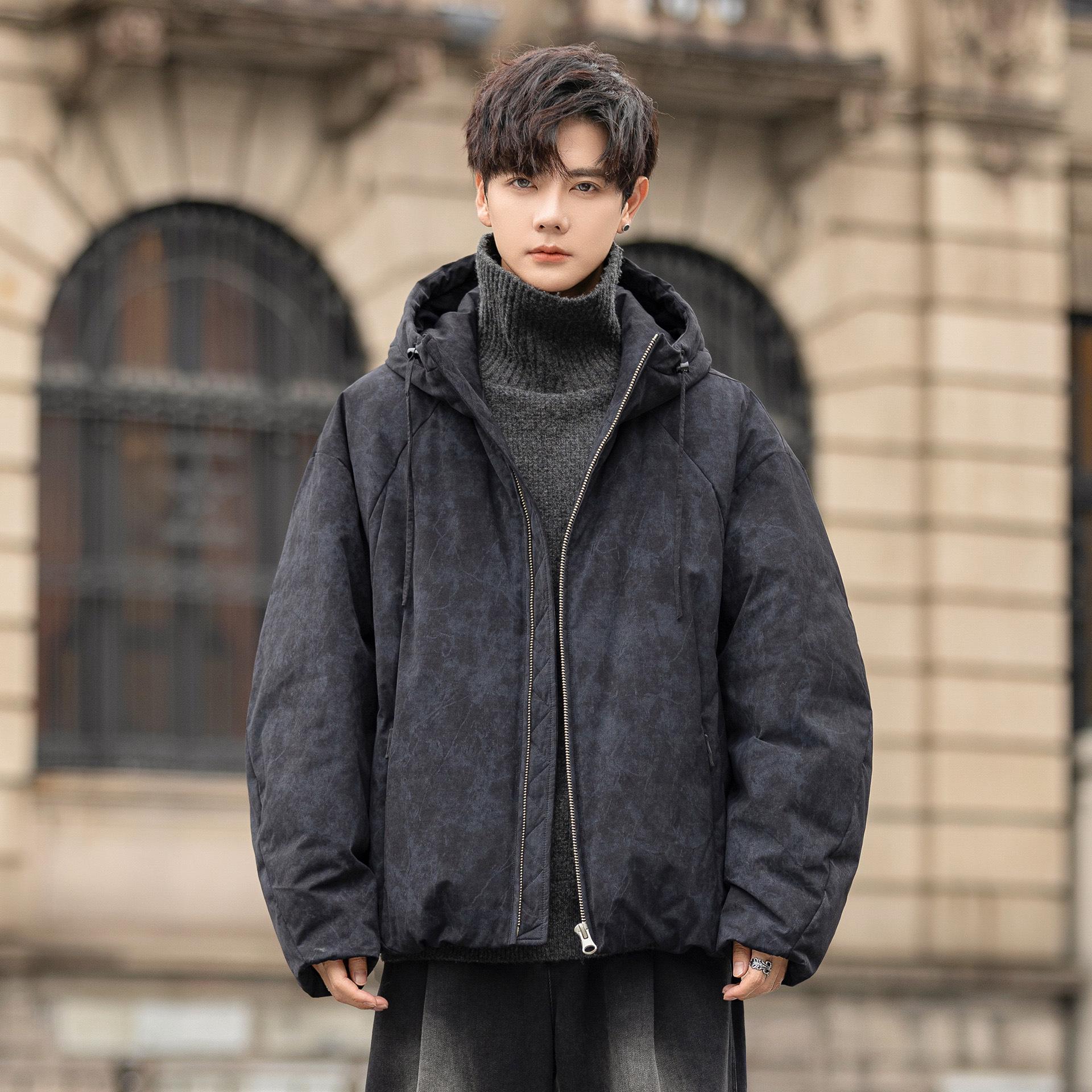 Trendy Brand Men s 2025 Winter Hooded Textured Down Jacket - Thick, Warm, Windproof White Duck Down Coat XX-Large чорний
Trendy Brand Men s 2025 Winter Hooded Textured Down Jacket - Thick, Warm, Windproof White Duck Down Coat XX-Large чорний