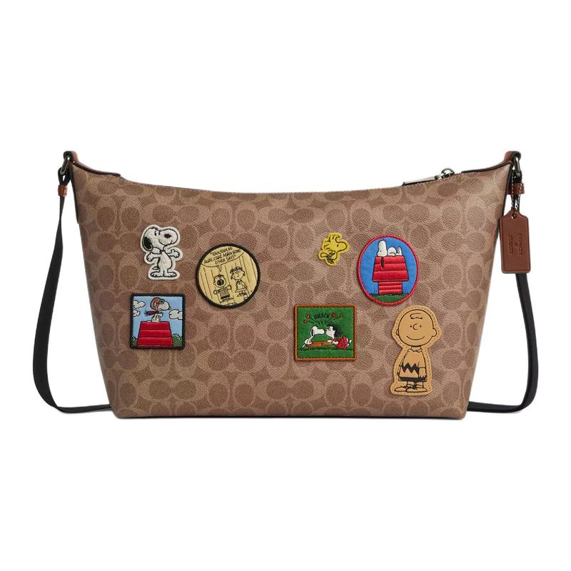 COACH PEANUTS Joint Model 32 Finn Adjustable Shoulder Strap Coated Canvas Crossbody Bag Large Men s Tan коричневий
COACH PEANUTS Joint Model 32 Finn Adjustable Shoulder Strap Coated Canvas Crossbody Bag Large Men s Tan коричневий