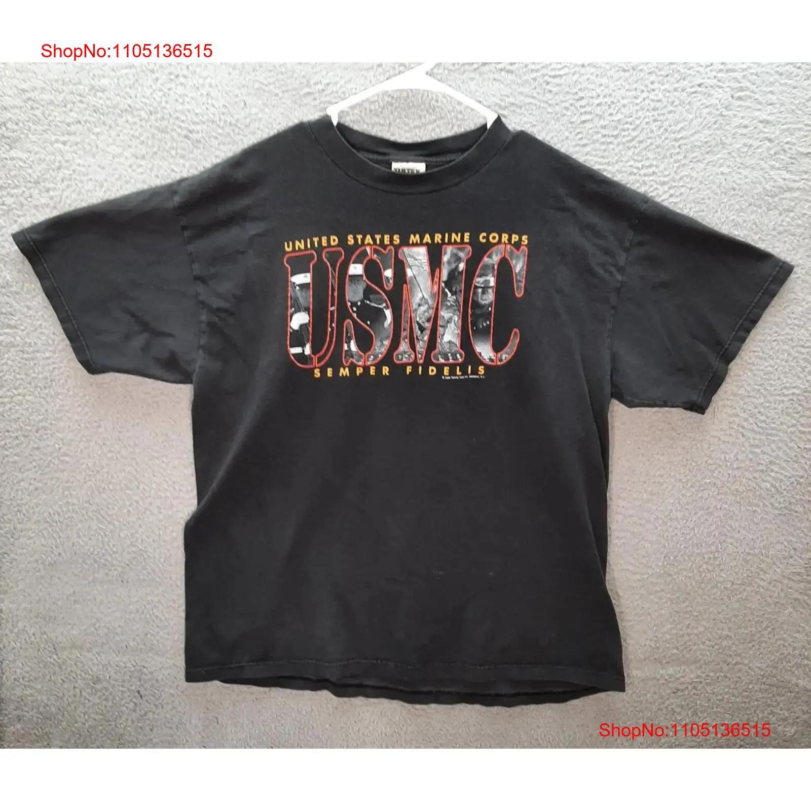 Vintage Tultex T Shirt Adult XL Black United States Marines Grunge Faded 1990s Y2K vintage Washed Soft homme Slightly Versatile 5XL різнокольоровий
Vintage Tultex T Shirt Adult XL Black United States Marines Grunge Faded 1990s Y2K vintage Washed Soft homme Slightly Versatile 5XL різнокольоровий