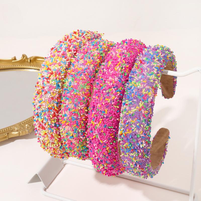 Colorful Candy Acrylic Headbands for Women Sweet Girl Birthday Gift Rainbow Candy Cream Color Hairbands Birthday Cake Headwears
Colorful Candy Acrylic Headbands for Women Sweet Girl Birthday Gift Rainbow Candy Cream Color Hairbands Birthday Cake Headwears