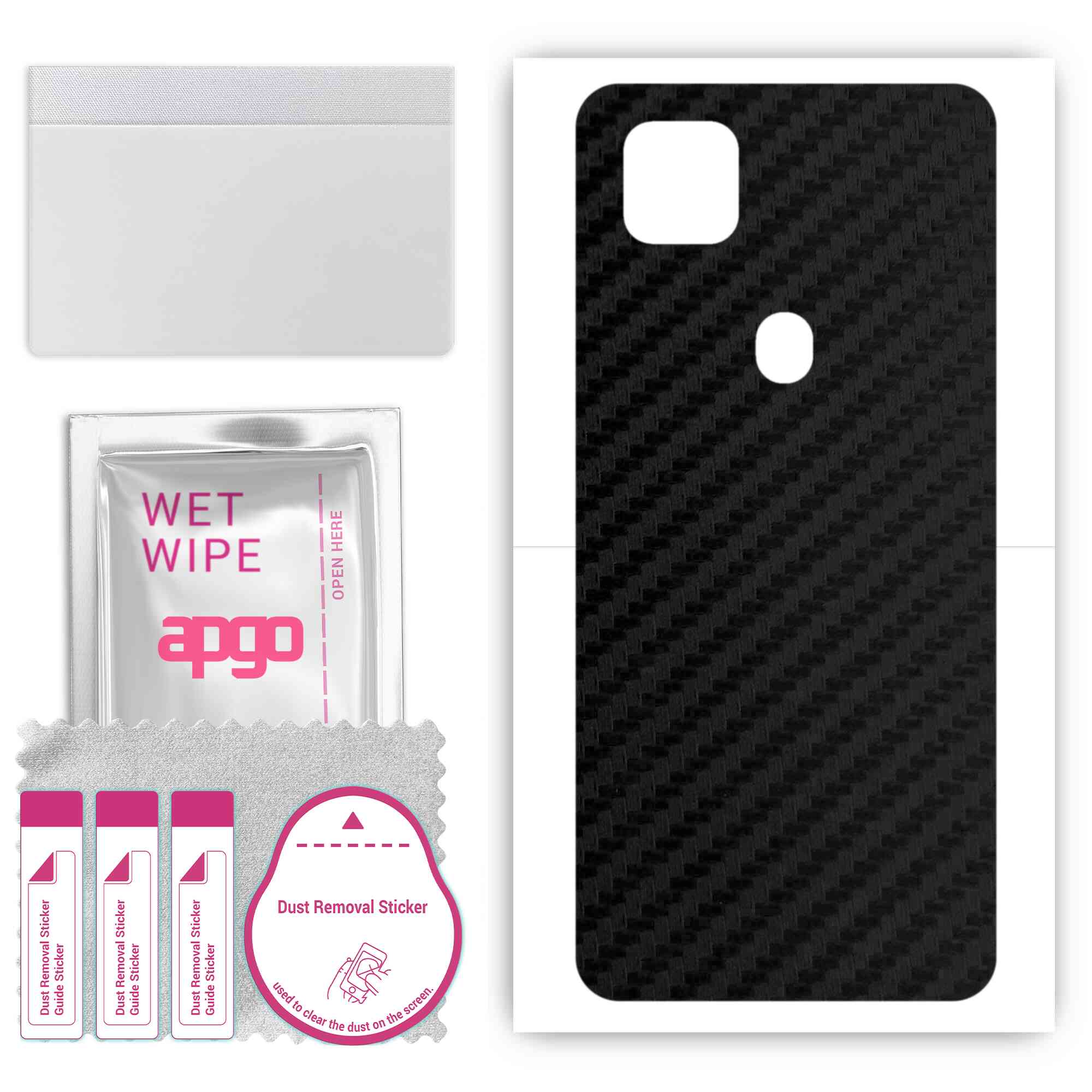 Apgo Protective Skin Sticker для задньої панелі, сумісної з ZTE Blade V Smart, Wrap Film, Foil, Vinyl - Pattern Carbon Black
Apgo Protective Skin Sticker для задньої панелі, сумісної з ZTE Blade V Smart, Wrap Film, Foil, Vinyl - Pattern Carbon Black