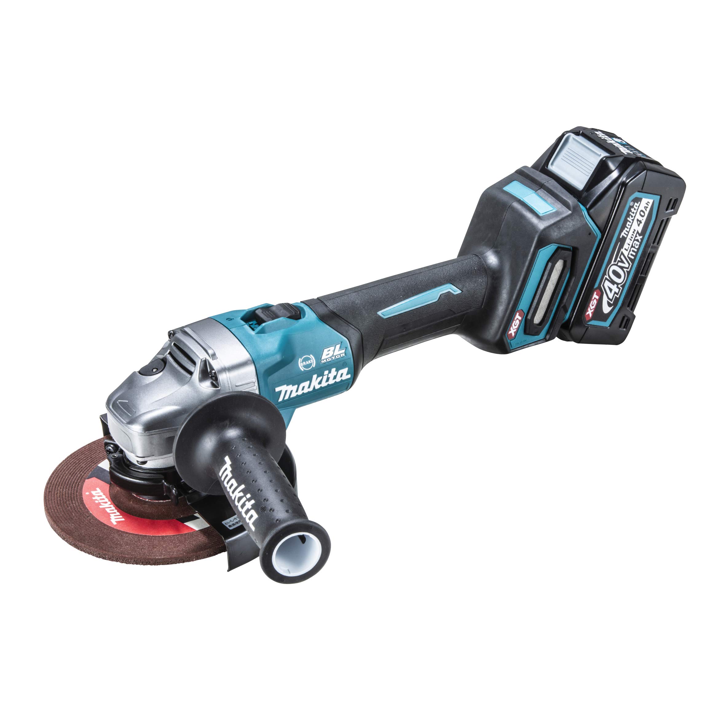 Makita 150mm rechargeable disc grinder 40Vmax4Ah with 2 and case GA033GRMX batteries, charger,
Makita 150mm rechargeable disc grinder 40Vmax4Ah with 2 and case GA033GRMX batteries, charger,