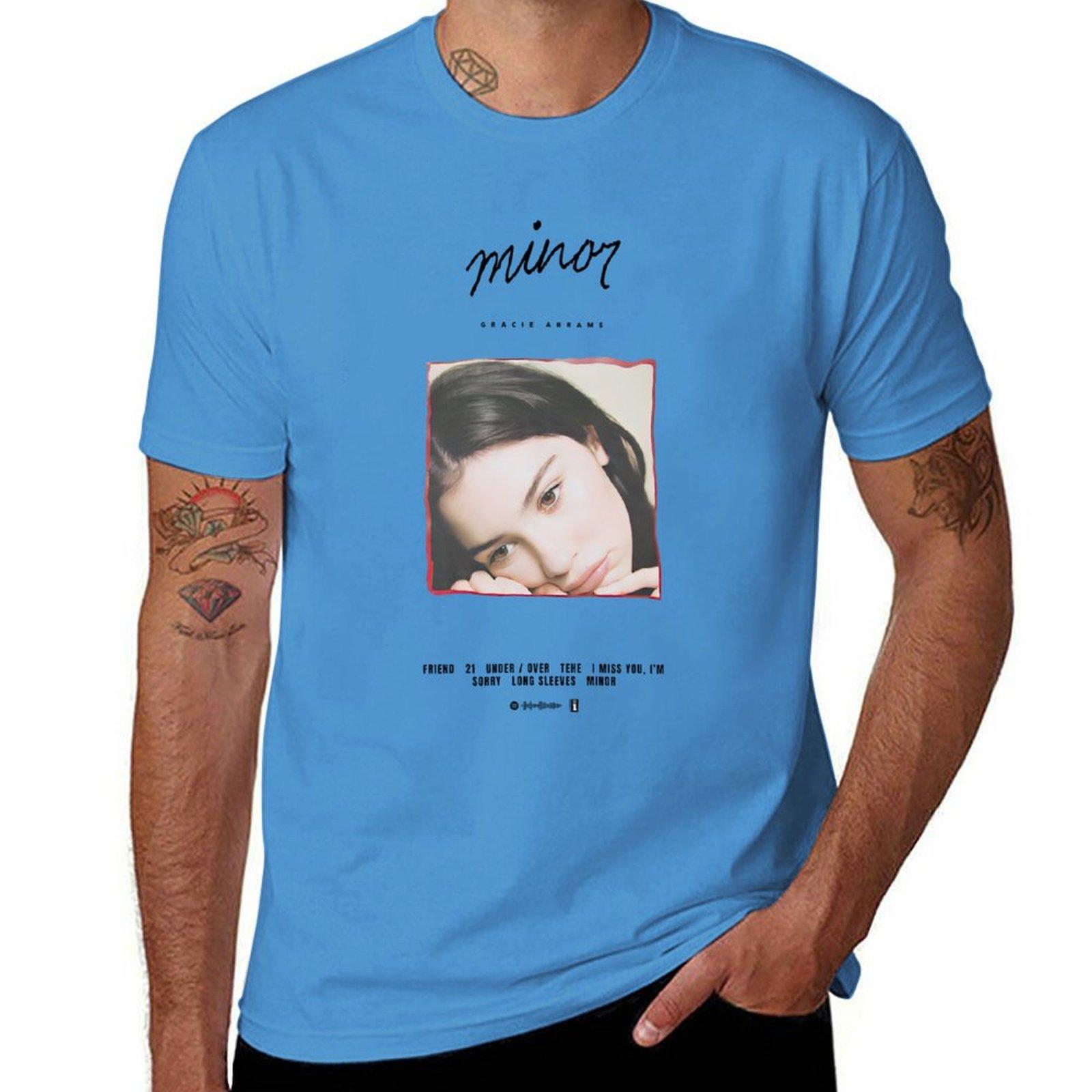 Gracie Abrams Minor Tshirt sweat quick drying sports fans Short sleeve tee Tshirts for men cotton S
Gracie Abrams Minor Tshirt sweat quick drying sports fans Short sleeve tee Tshirts for men cotton S