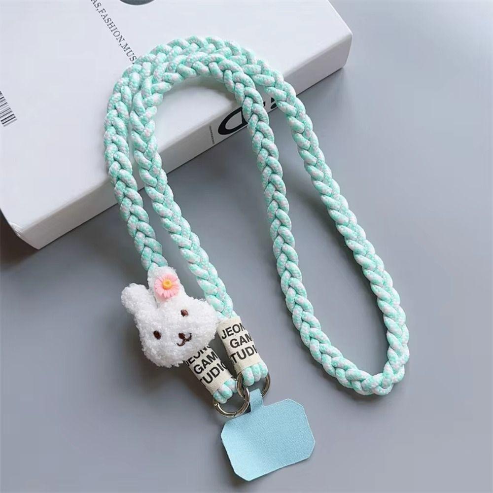 Crossbody Chains Plush Phone Hanging Chain Shoulder Straps Plush Doll Lanyard Car Key Accessories циан
Crossbody Chains Plush Phone Hanging Chain Shoulder Straps Plush Doll Lanyard Car Key Accessories циан