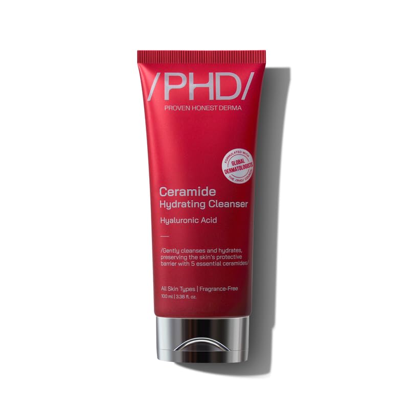 /PHD/ Ceramide Hydrating Cleanser 100 ml Non Drying Gel Face Wash For All Skin Types With Barrier Care
/PHD/ Ceramide Hydrating Cleanser 100 ml Non Drying Gel Face Wash For All Skin Types With Barrier Care