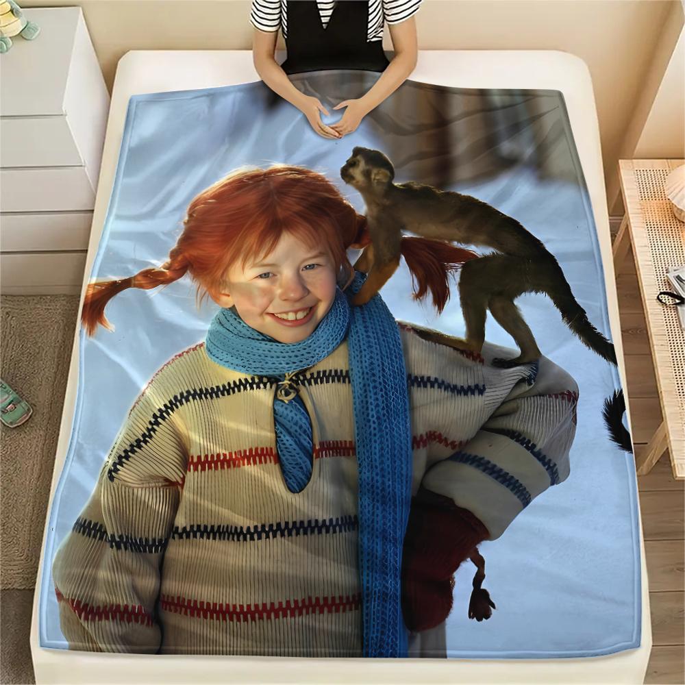 1PC Pippi Longstocking Print Flannel Blanket, High quality All Seasons, Home Decor, Warmth and Comfort, Perfect for Christmas Gifts 80cm x 120cm
1PC Pippi Longstocking Print Flannel Blanket, High quality All Seasons, Home Decor, Warmth and Comfort, Perfect for Christmas Gifts 80cm x 120cm