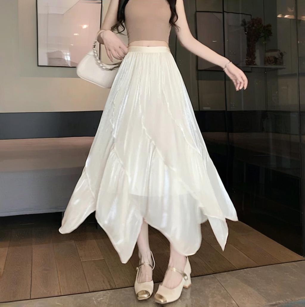 Qooth French Elegant Irregular High Talya Mid Length Skirt Summer Temperament Wave Edge A-Line Skirt For Women QT2519 One Size чёрный
Qooth French Elegant Irregular High Talya Mid Length Skirt Summer Temperament Wave Edge A-Line Skirt For Women QT2519 One Size чёрный