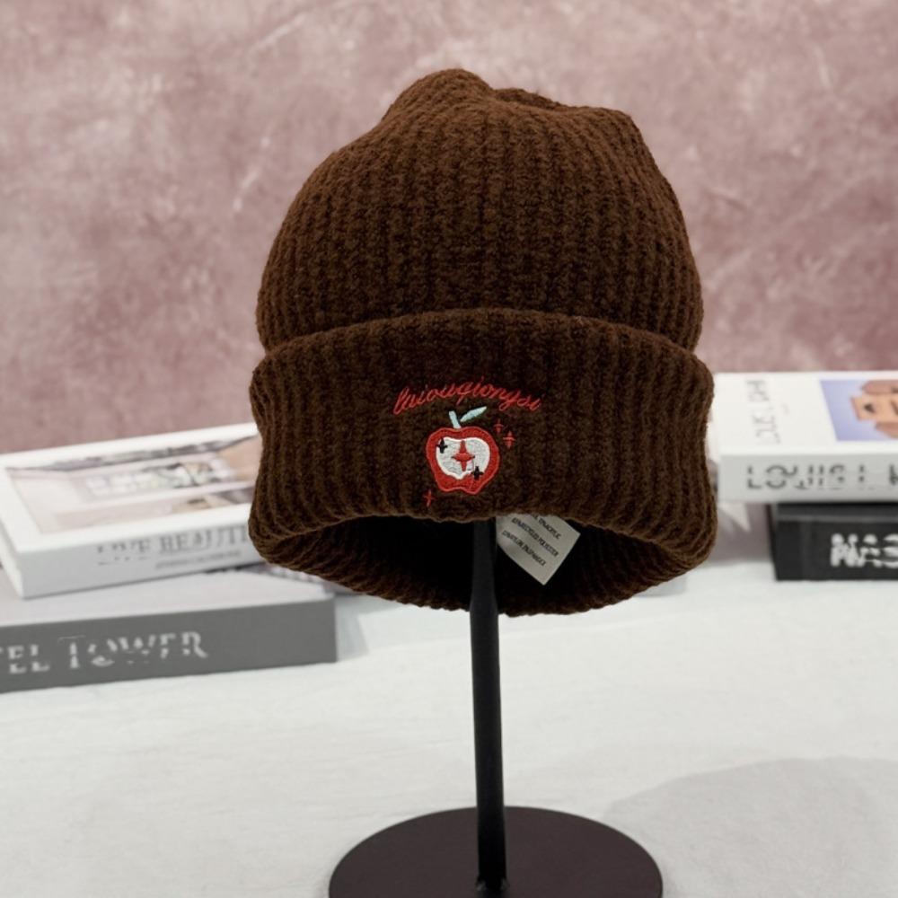 Wool Korean cute apple embroidery knitted small scarf girl warm autumn and winter new scarf hat set
Wool Korean cute apple embroidery knitted small scarf girl warm autumn and winter new scarf hat set