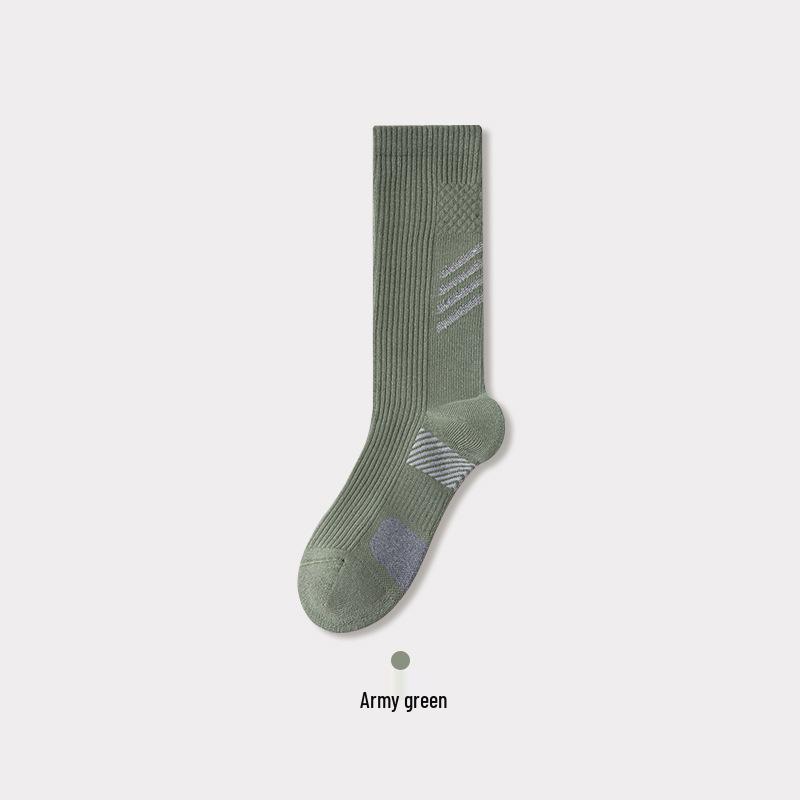 Men s Anti-Slip Mid-Calf Cycling and Running Socks with Thickened Towel Bottom One Size армия зеленый
Men s Anti-Slip Mid-Calf Cycling and Running Socks with Thickened Towel Bottom One Size армия зеленый