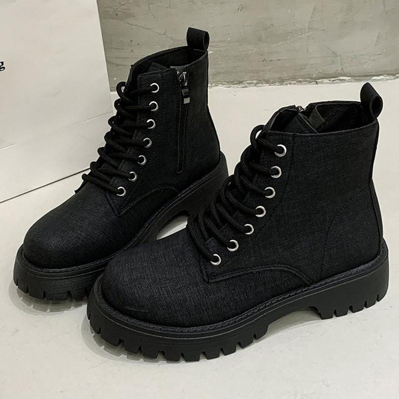 Fashion British Style Plus Size 35-43 Platform Boots Women Spring Autumn Zipper Up High Top Ankle Boots for Woman Solid Color Botas Lady 43 чёрный
Fashion British Style Plus Size 35-43 Platform Boots Women Spring Autumn Zipper Up High Top Ankle Boots for Woman Solid Color Botas Lady 43 чёрный