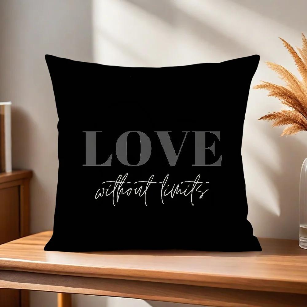 Grey Pillowcases with Home Family Love Motifs Office car sofa bed cushion cover home bedroom decoration 45x45cm-1pcs
Grey Pillowcases with Home Family Love Motifs Office car sofa bed cushion cover home bedroom decoration 45x45cm-1pcs