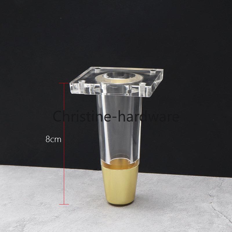 Modern Acrylic Furniture Legs Strong Support Legs Inclined Cone Cabinet Table Leg Sofa Feet Replacement Foot Accessory 100-200mm
Modern Acrylic Furniture Legs Strong Support Legs Inclined Cone Cabinet Table Leg Sofa Feet Replacement Foot Accessory 100-200mm