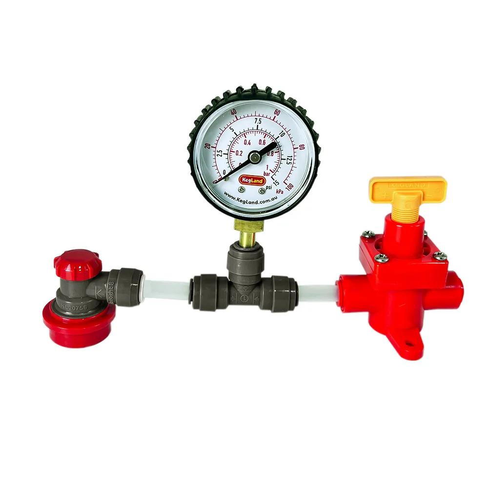 Комплект мембранного шпунтового клапана KegLand BlowTie ( 0-15psi ) Пивной Домашний Пивоваренный Манометр
Комплект мембранного шпунтового клапана KegLand BlowTie ( 0-15psi ) Пивной Домашний Пивоваренный Манометр