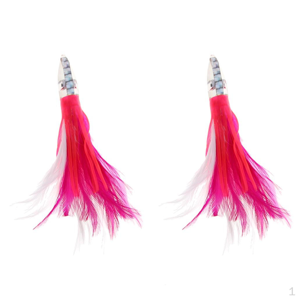 2 Приманки 14см Оснащенные Головки из Смолы Опушенные Перьями Троллинг Марлин
2 Приманки 14см Оснащенные Головки из Смолы Опушенные Перьями Троллинг Марлин