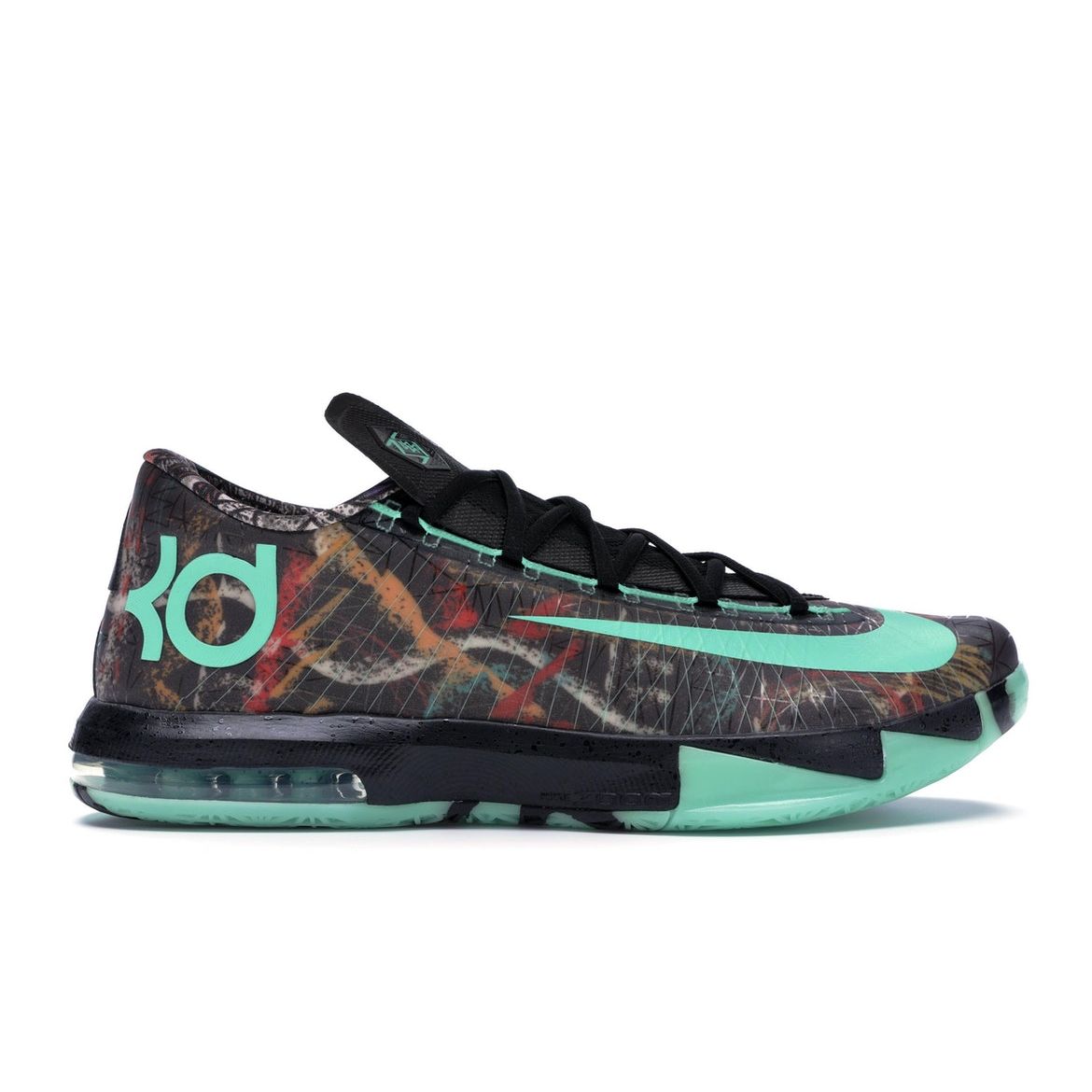 Мужские кроссовки Nike KD 6 All Star — Illusion, разноцветные, зелёно-светящиеся, чёрные 647781-930
Мужские кроссовки Nike KD 6 All Star — Illusion, разноцветные, зелёно-светящиеся, чёрные 647781-930