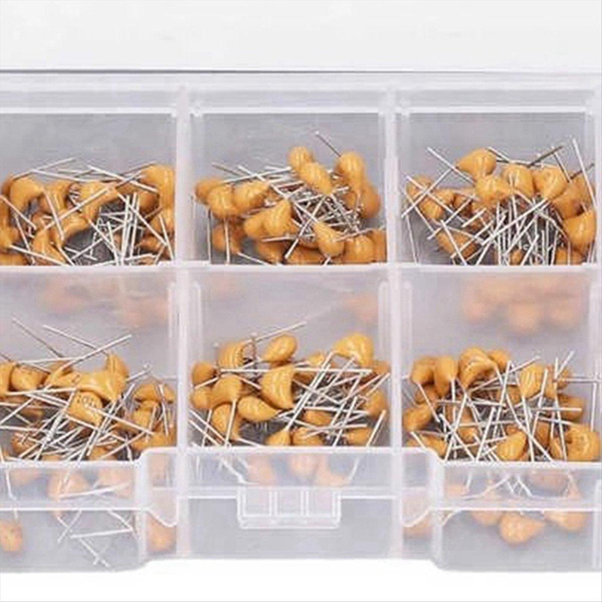BHBL 300pcs 10value 0.1UF- 10UF Monolithic Ceramic Capacitor Assortment Kit China Mainland
BHBL 300pcs 10value 0.1UF- 10UF Monolithic Ceramic Capacitor Assortment Kit China Mainland