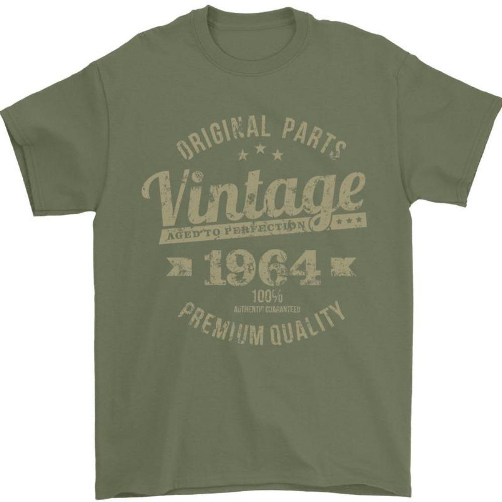 Vintage Jahr 61st Geburtstag 1964 Herren Militärgrün T Shirt 6XL
Vintage Jahr 61st Geburtstag 1964 Herren Militärgrün T Shirt 6XL