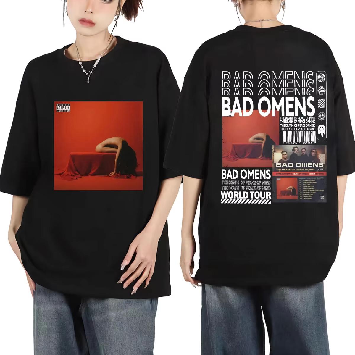 Bad OUnisexs Rock Bands Album World Tour Poster Graphic T Shirts High Street Trend Fashion Tshirts Summer Oversized Cotton Tshirt S
Bad OUnisexs Rock Bands Album World Tour Poster Graphic T Shirts High Street Trend Fashion Tshirts Summer Oversized Cotton Tshirt S