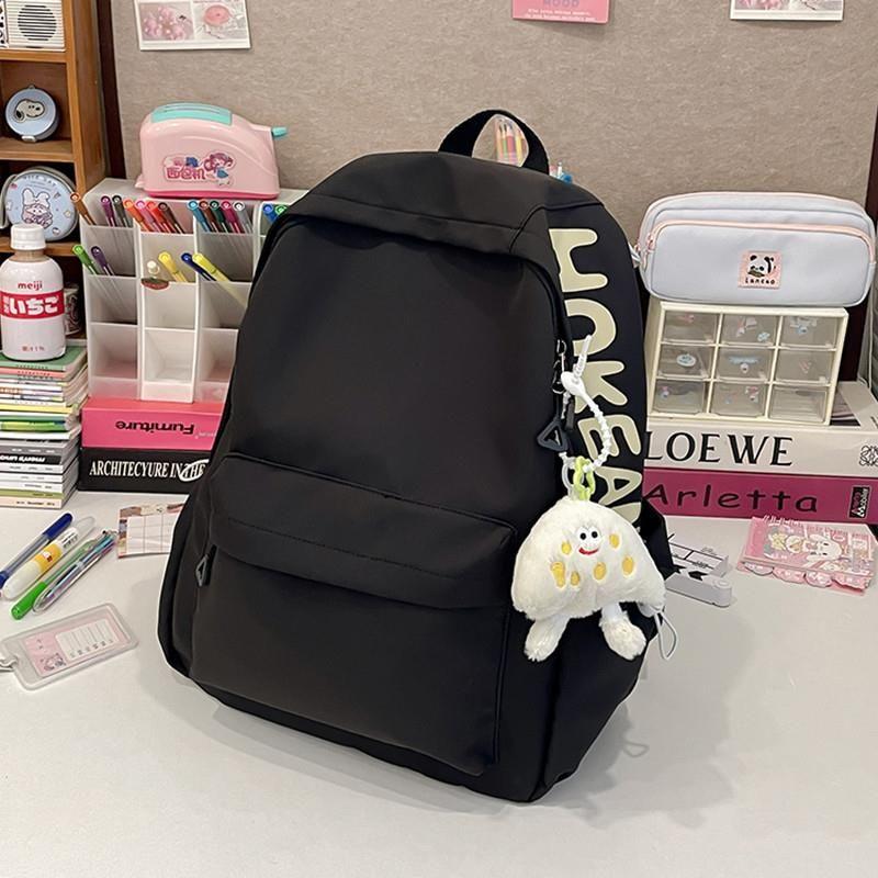 JK Korean Style Simple Schoolbag Women Junior High School Student Good-looking Niche Ins College Student Travel 16-Inch Computer Backpack Black with ornaments
JK Korean Style Simple Schoolbag Women Junior High School Student Good-looking Niche Ins College Student Travel 16-Inch Computer Backpack Black with ornaments