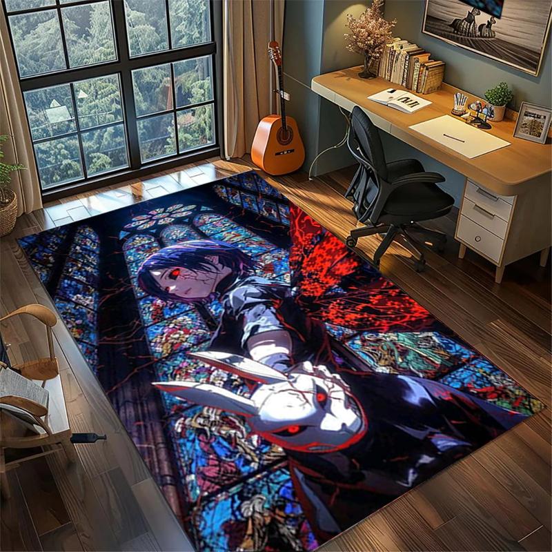 Tokyo Ghoul Large Area Rug Carpet Non Slip Washable Floor Mat Gamer Room Bedroom Home Decor—kwq97 60x90cm
Tokyo Ghoul Large Area Rug Carpet Non Slip Washable Floor Mat Gamer Room Bedroom Home Decor—kwq97 60x90cm
