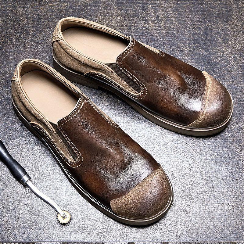 Bambi Dilun American handmade shoes genuine leather one-pedal loafers men s Ami Kaji tooling shoes casual leather shoes 38
Bambi Dilun American handmade shoes genuine leather one-pedal loafers men s Ami Kaji tooling shoes casual leather shoes 38