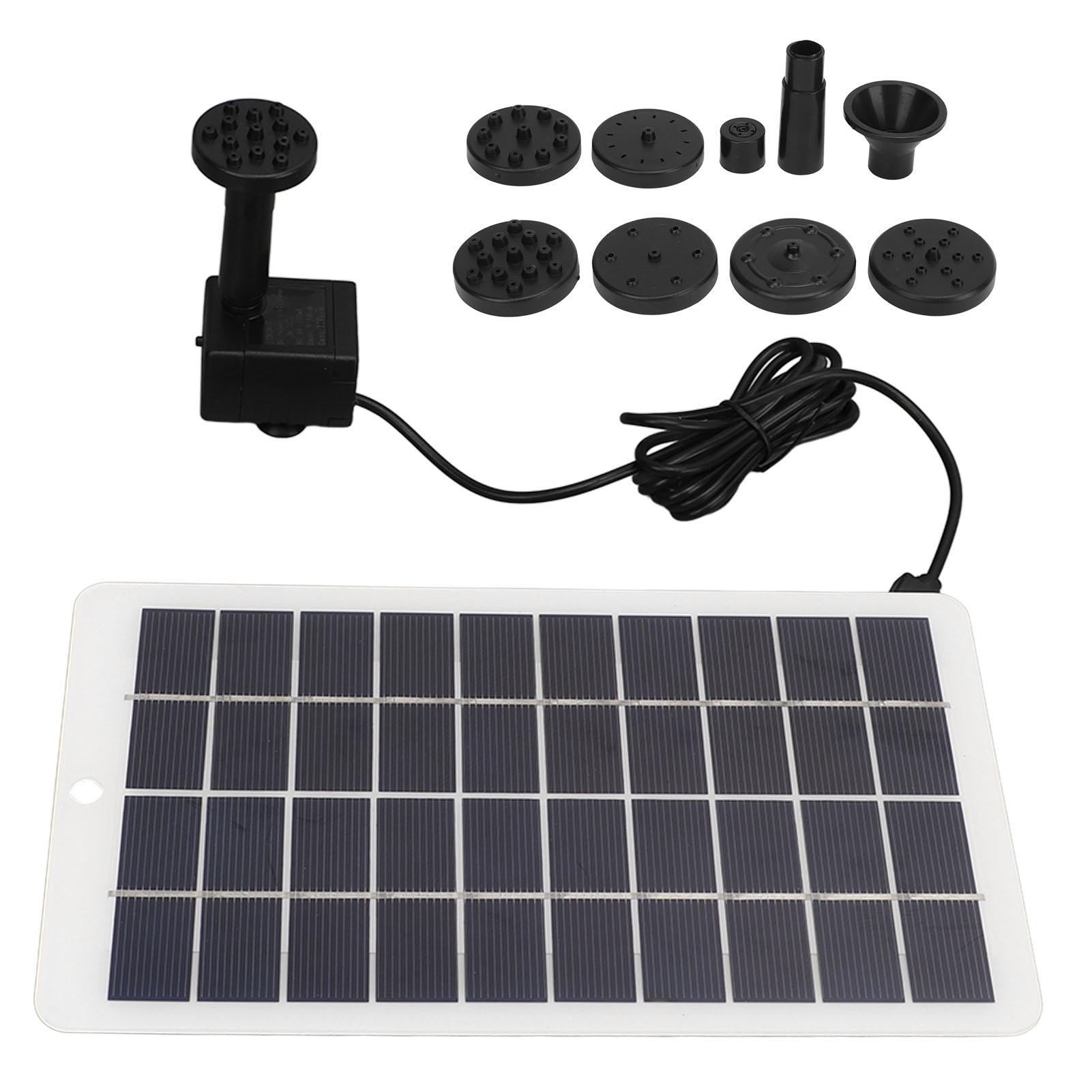 Solar Fountain Pump Professional Highly Efficient Solar Powered Water Pump for Outdoor Garden Patio
Solar Fountain Pump Professional Highly Efficient Solar Powered Water Pump for Outdoor Garden Patio