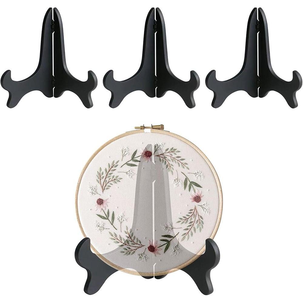 Black Desk Display Holder Plastic Cross Stitch Display Stand for Embroidery Cross Stitch Hoop
Black Desk Display Holder Plastic Cross Stitch Display Stand for Embroidery Cross Stitch Hoop