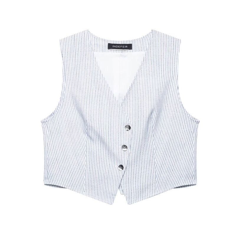 Kaslead New Arrival Women s Clothing Fashion Style Stripes Print Vest Culottes 2949025 2949026 044 Top L
Kaslead New Arrival Women s Clothing Fashion Style Stripes Print Vest Culottes 2949025 2949026 044 Top L