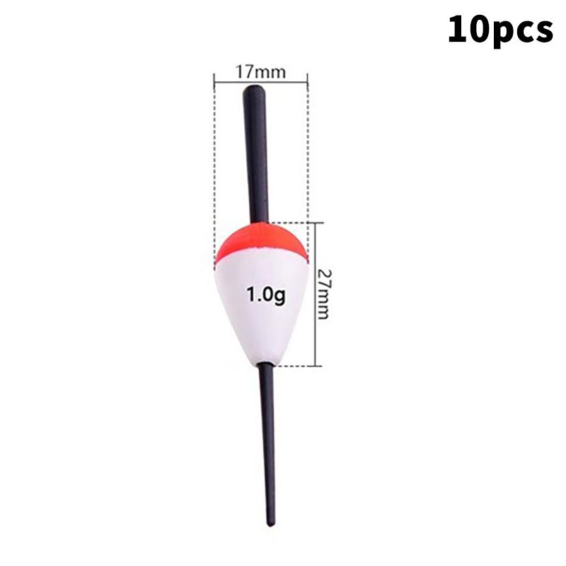 10Pcs EVA Fishing Night Float Light Stick Foam Plastic Bobber Sea Rock Fishing Striking Floats 1/2/3/5/10g
10Pcs EVA Fishing Night Float Light Stick Foam Plastic Bobber Sea Rock Fishing Striking Floats 1/2/3/5/10g