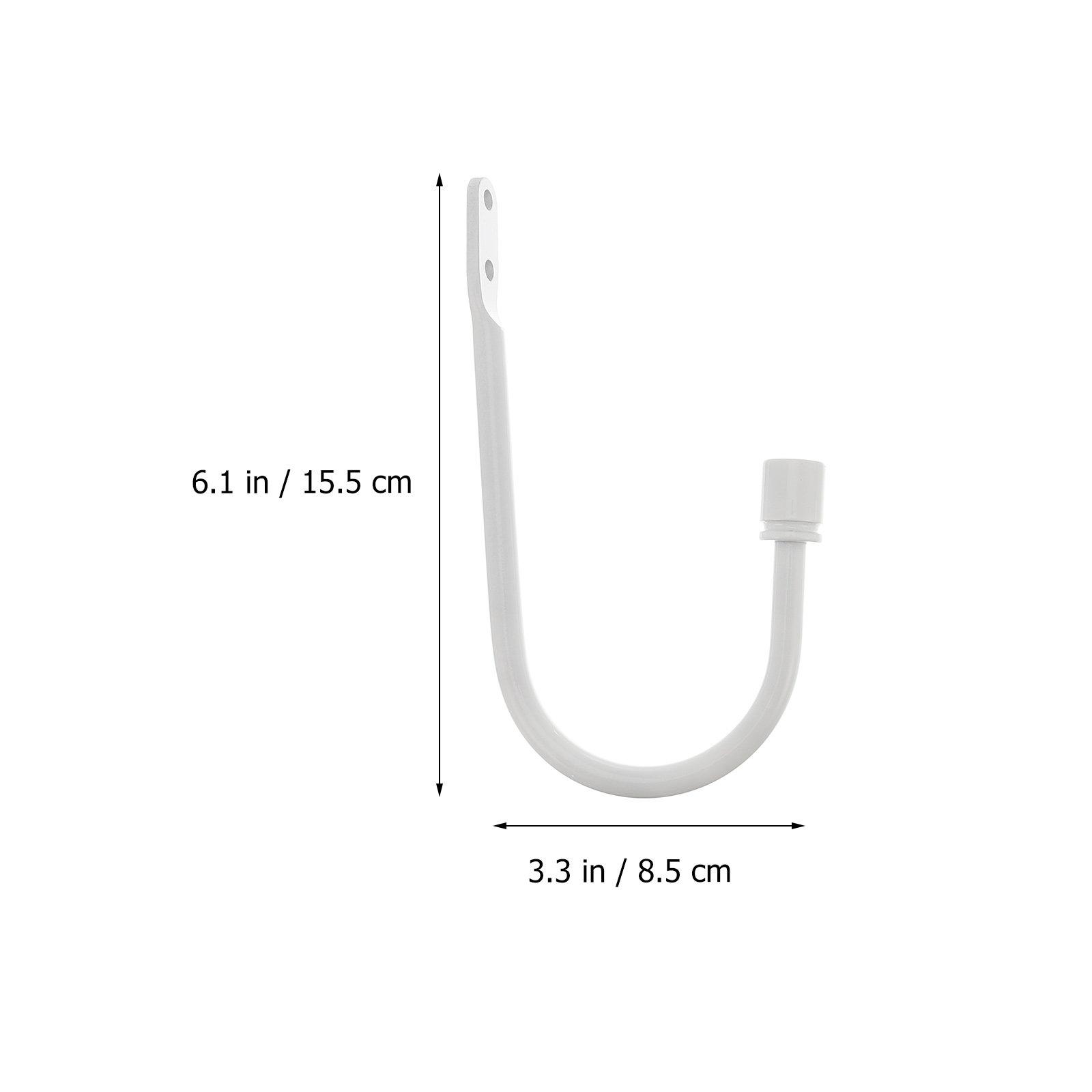 1Pair Wall Hooks Curtain Tiebacks U-Shaped Curtain Holder Drapery Hooks Multi Use Tiebacks for Home Decor Coat Hat Hanging білий
1Pair Wall Hooks Curtain Tiebacks U-Shaped Curtain Holder Drapery Hooks Multi Use Tiebacks for Home Decor Coat Hat Hanging білий