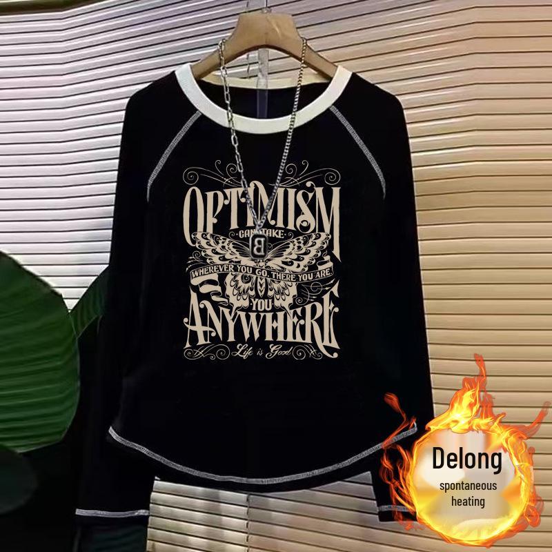 Double-Sided German Velvet Women s Long-Sleeve T-Shirt - 2024 Autumn/Winter Chic & Versatile Inner Wear M for 100-115 jin
Double-Sided German Velvet Women s Long-Sleeve T-Shirt - 2024 Autumn/Winter Chic & Versatile Inner Wear M for 100-115 jin
