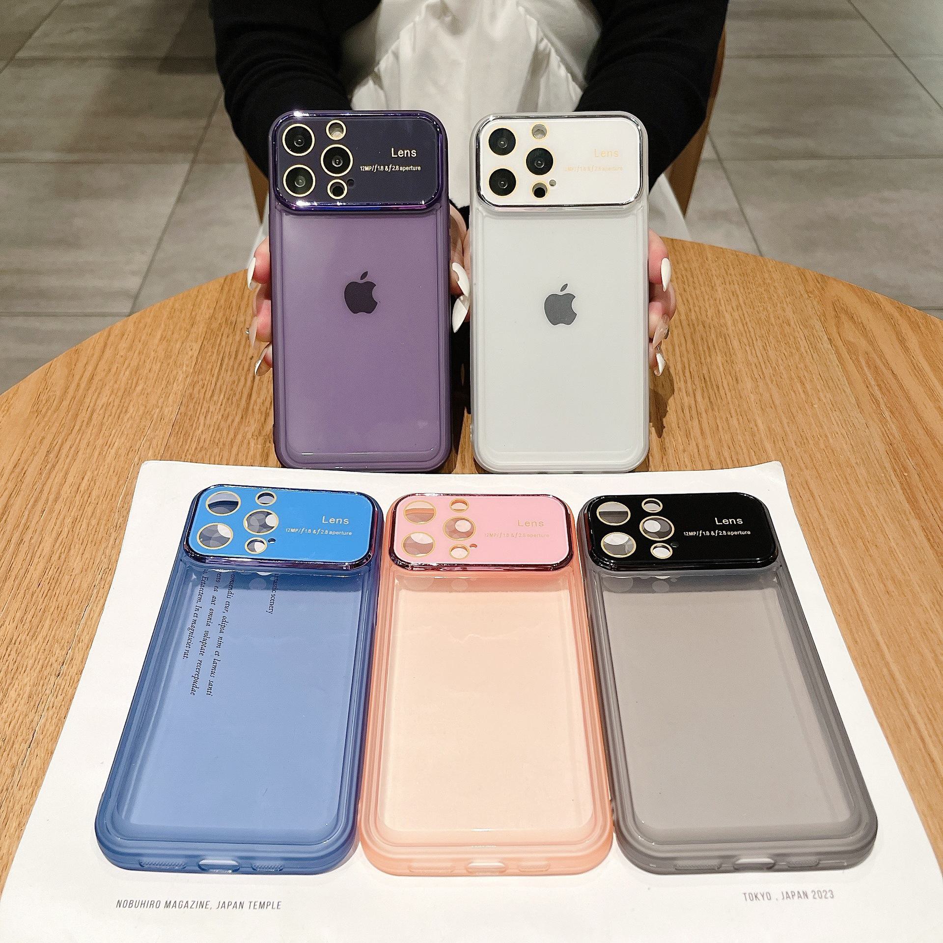 iPhone 14 Metal Ring Transparent Case with Large Window and Magnetic Closure for 14 Pro Max - 13 Compatible
iPhone 14 Metal Ring Transparent Case with Large Window and Magnetic Closure for 14 Pro Max - 13 Compatible