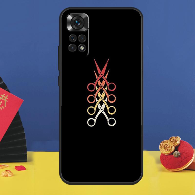 Hair Stylist Scissors Phone Case For Xiaomi Redmi Note 14 Pro 13 11 9 10 12 15 Pro Plus 10C 12C 13C 14C 15C Cover Redmi Note 10 4G
Hair Stylist Scissors Phone Case For Xiaomi Redmi Note 14 Pro 13 11 9 10 12 15 Pro Plus 10C 12C 13C 14C 15C Cover Redmi Note 10 4G