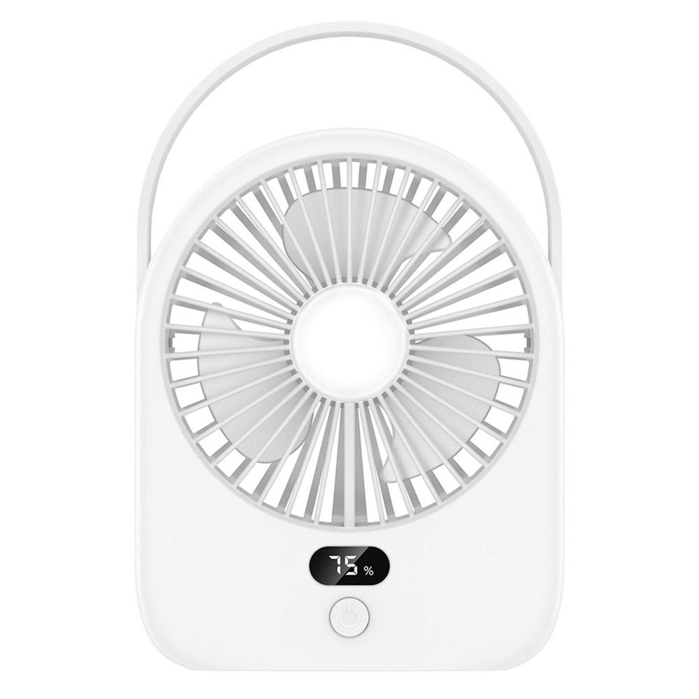 Акумуляторний Безшумний Вентилятор 1-5 Швидкостей Настільний Вентилятор Для Вулиці Маленький Кемпінговий Нічник White
Акумуляторний Безшумний Вентилятор 1-5 Швидкостей Настільний Вентилятор Для Вулиці Маленький Кемпінговий Нічник White