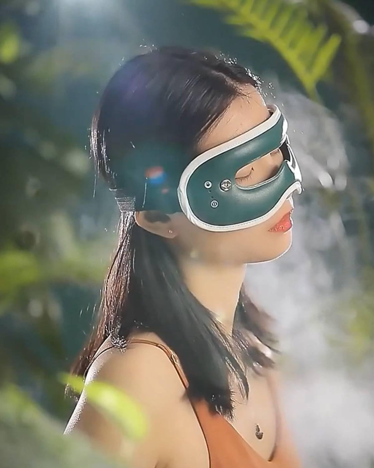 Beemyi Rechargeable Hot Eye Mask, Hot & Cool, 3 Heating Modes & 7 Vibration Modes, Cordless, Adjustable Size, Light Blocking, 15-Minute Timer, Slim
Beemyi Rechargeable Hot Eye Mask, Hot & Cool, 3 Heating Modes & 7 Vibration Modes, Cordless, Adjustable Size, Light Blocking, 15-Minute Timer, Slim