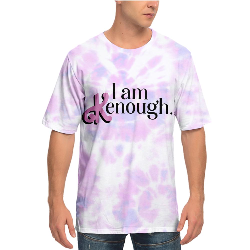 Забавные футболки I Am Kenough с принтом тай-дай, уличная одежда для мужчин и женщин, модная футболка большого размера с короткими рукавами, детские футболки, топы 
Забавные футболки I Am Kenough с принтом тай-дай, уличная одежда для мужчин и женщин, модная футболка большого размера с короткими рукавами, детские футболки, топы