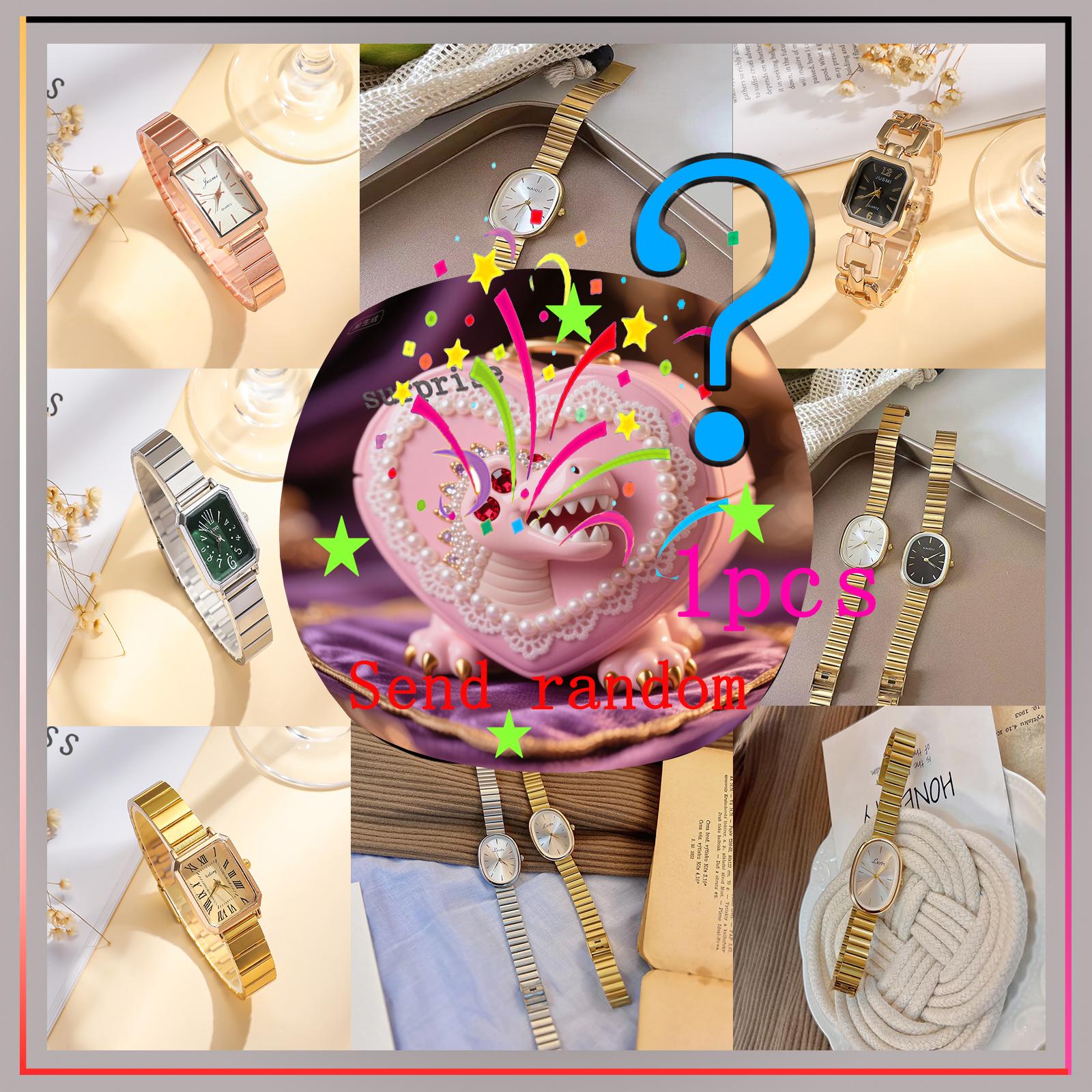 Surprise blind box; understated and versatile, simple and stylish quartz watches for women разноцветный
Surprise blind box; understated and versatile, simple and stylish quartz watches for women разноцветный