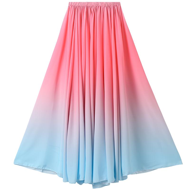 180-720 Degree Flamenco Dance Performer Gradient Skirts for Women Stage Performance Classical Dance Practicing Skirt Length 95cm
180-720 Degree Flamenco Dance Performer Gradient Skirts for Women Stage Performance Classical Dance Practicing Skirt Length 95cm