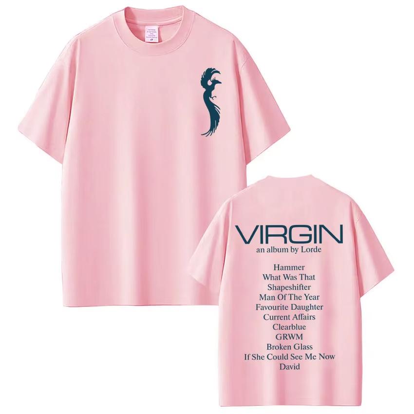 Singer Lorde Virgin Album Tour 2026 Print Tshirt Unisex Women Fashion Tshirt Short Sleeve Harajuku Hip Hop Casual Cotton Tshirts 4XL
Singer Lorde Virgin Album Tour 2026 Print Tshirt Unisex Women Fashion Tshirt Short Sleeve Harajuku Hip Hop Casual Cotton Tshirts 4XL