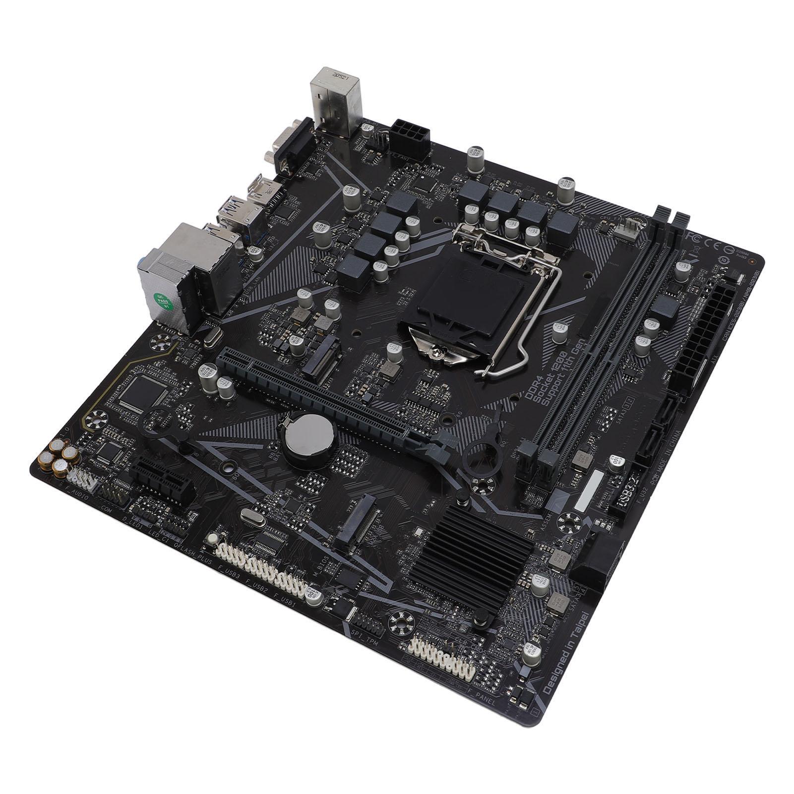 Computer Motherboard M ATX Type 2xDDR4 DIMM Slot 2xM.2 Interface 4xSerial ATA III Interface LGA
Computer Motherboard M ATX Type 2xDDR4 DIMM Slot 2xM.2 Interface 4xSerial ATA III Interface LGA