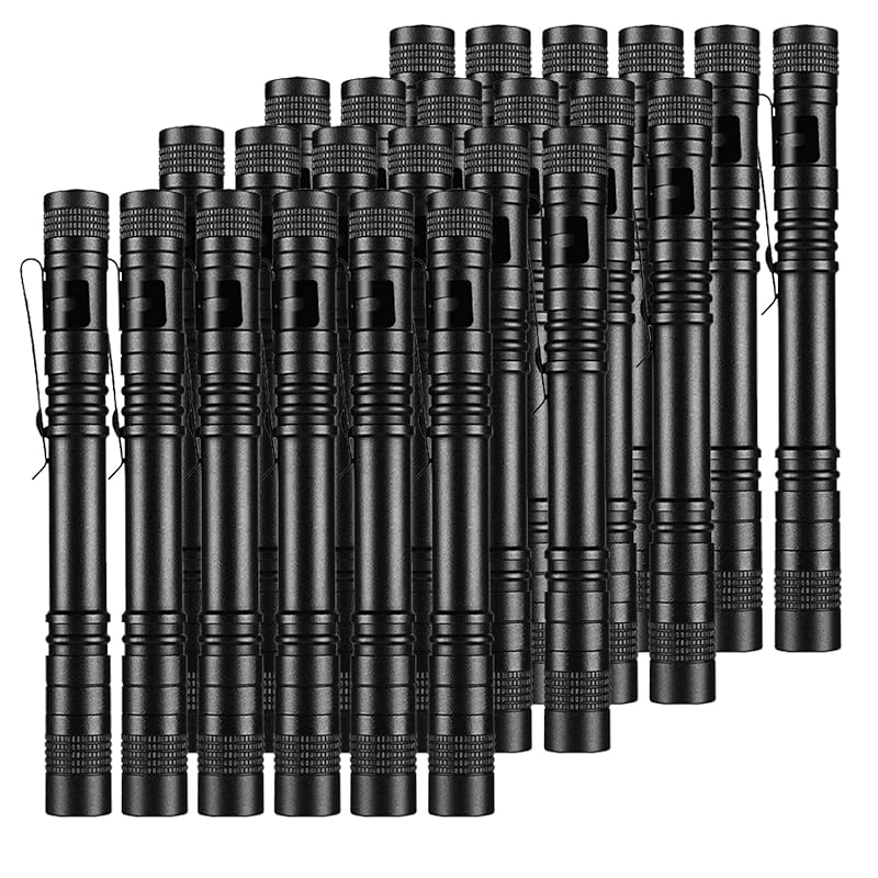 MODOAO portable flashlight with metal clip 200 lumens penlight flashlight tactical torch with clip 2 AAA batteries (sold separately) pocket penlight
MODOAO portable flashlight with metal clip 200 lumens penlight flashlight tactical torch with clip 2 AAA batteries (sold separately) pocket penlight