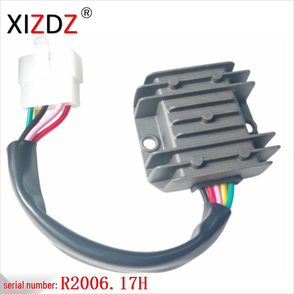5-Wire DC Ignition Full-Wave Voltage Regulator Rectifier for GY6 125 Scooter
5-Wire DC Ignition Full-Wave Voltage Regulator Rectifier for GY6 125 Scooter