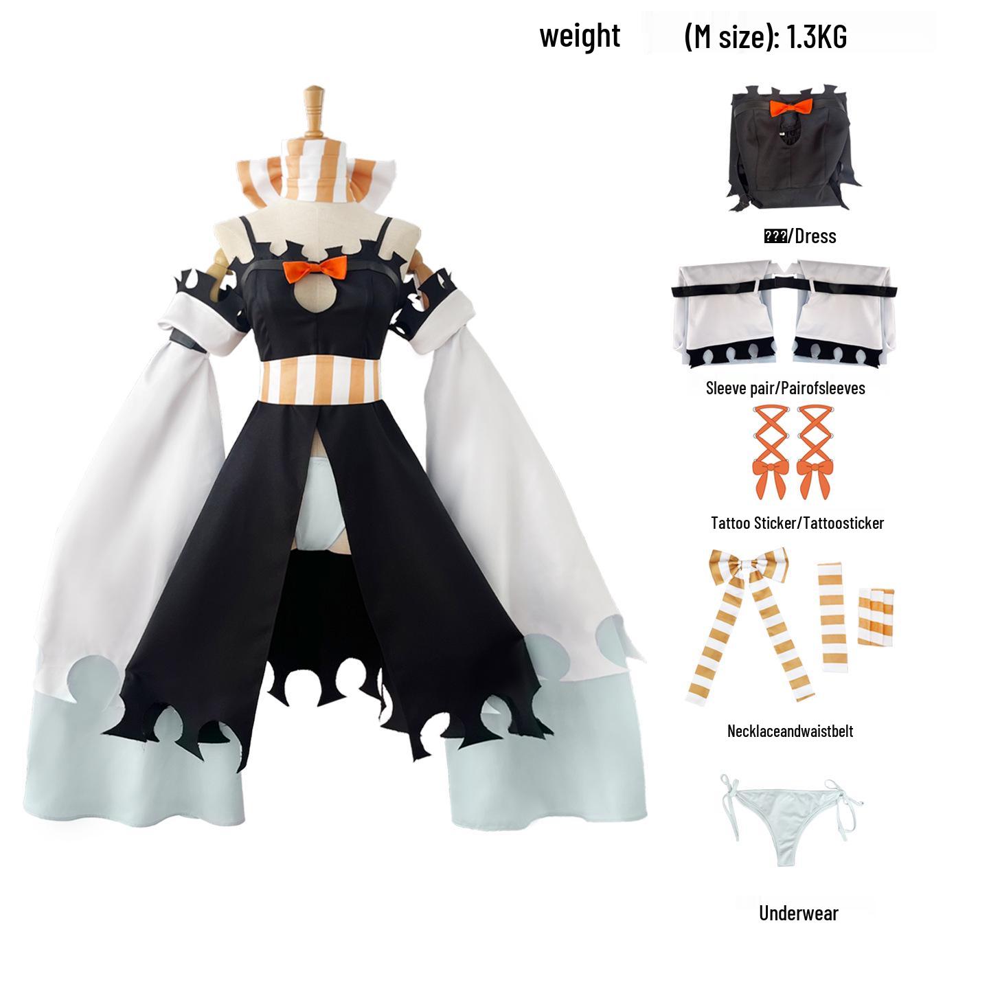Yamo Amo Waste Abyss War Ghost Cosplay Costume - Two-Dimensional Role-Playing Outfit Large
Yamo Amo Waste Abyss War Ghost Cosplay Costume - Two-Dimensional Role-Playing Outfit Large
