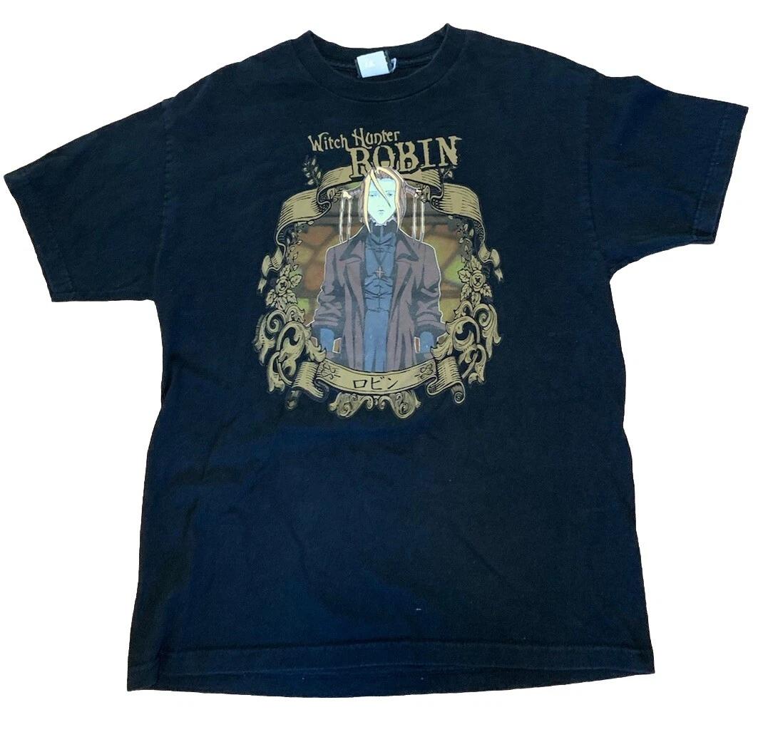 Vintage Witch Hunter Robin Anime T Shirt Odm Men Large Black Rare 4XL
Vintage Witch Hunter Robin Anime T Shirt Odm Men Large Black Rare 4XL