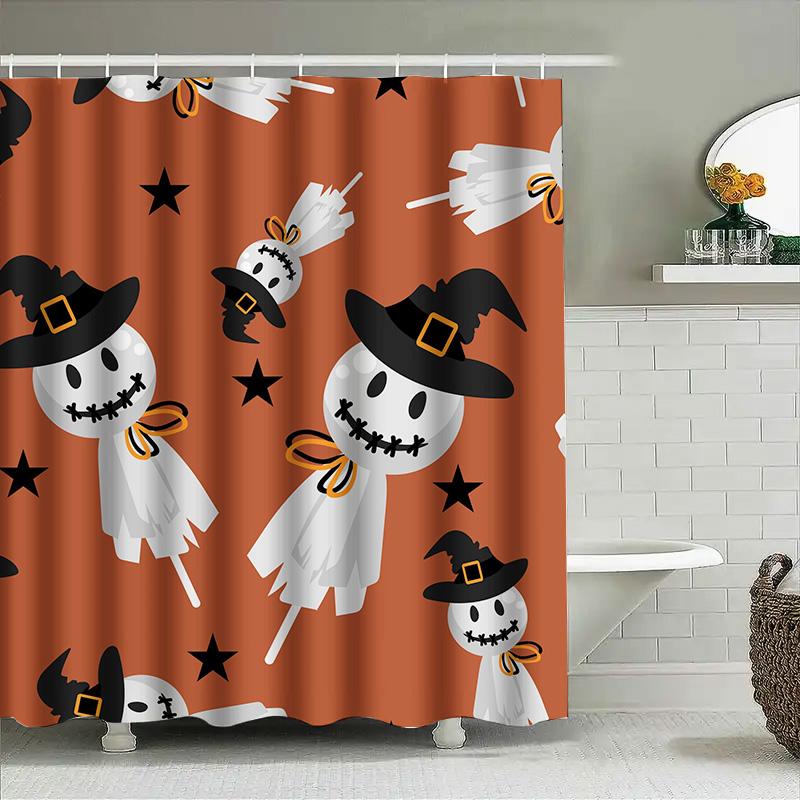 Tuniu Halloween Jack O Lantern Scarecrow Shower Curtain For Bathroom Decor W60H190(CM)-1 Pcs
Tuniu Halloween Jack O Lantern Scarecrow Shower Curtain For Bathroom Decor W60H190(CM)-1 Pcs