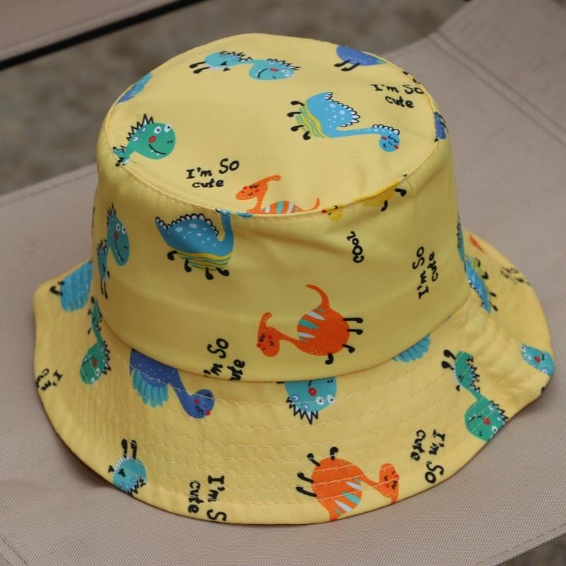 Childrens Dinosaur Pattern Sun Hat With Wide Brim Breathable Cotton For Summer Outdoor Play Yellow
Childrens Dinosaur Pattern Sun Hat With Wide Brim Breathable Cotton For Summer Outdoor Play Yellow