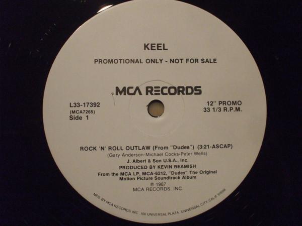 12inch Record KEEL Rock N Roll Outlaw L3317392PROMO MCA Records 1987 Canada Rock Used
12inch Record KEEL Rock N Roll Outlaw L3317392PROMO MCA Records 1987 Canada Rock Used