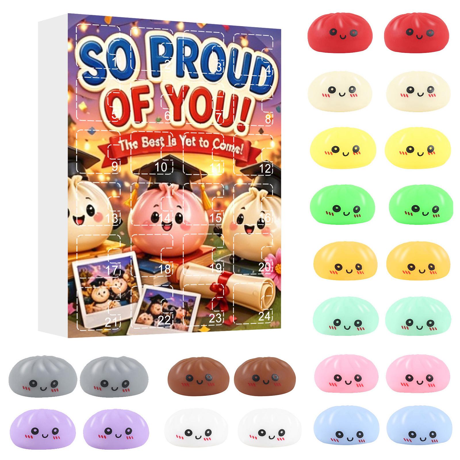Steamed Bun Stress Relief Toy One Size
Steamed Bun Stress Relief Toy One Size